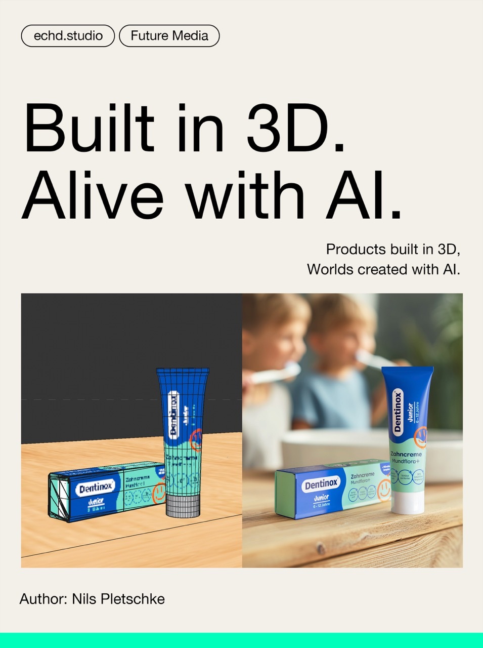 3D meets AI.