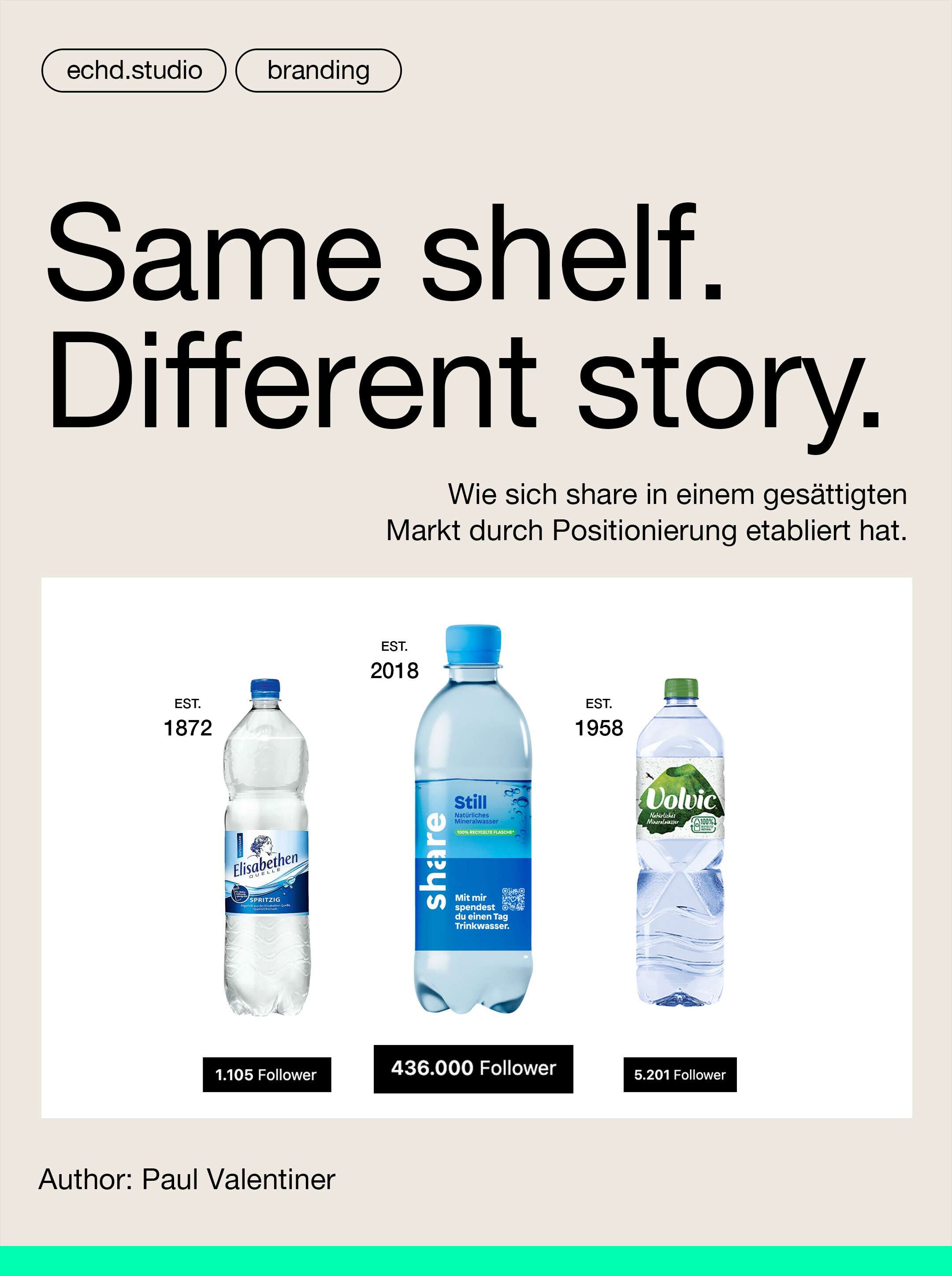 Same Shelf. Different Story.