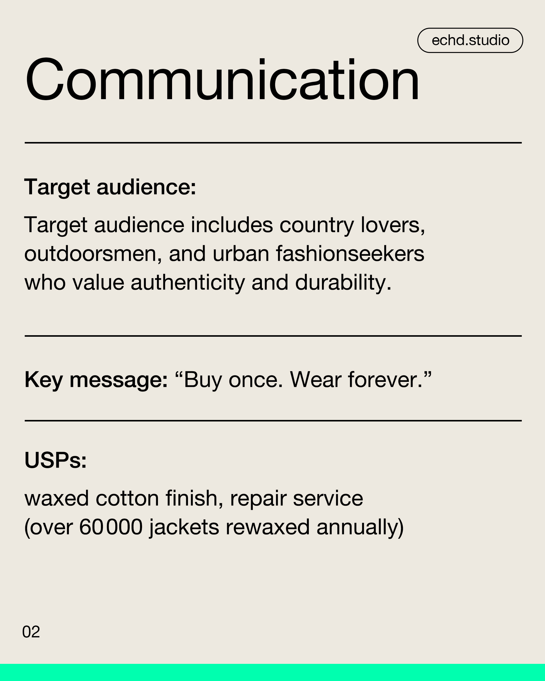 Iconic Brand Positioning #1 barbour