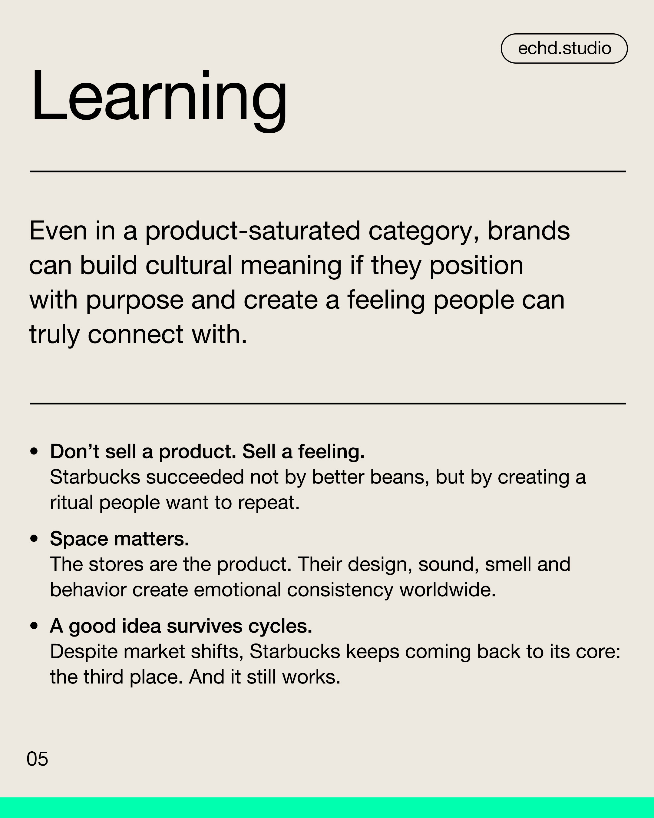 Iconic Brand Positioning #2 - Starbucks