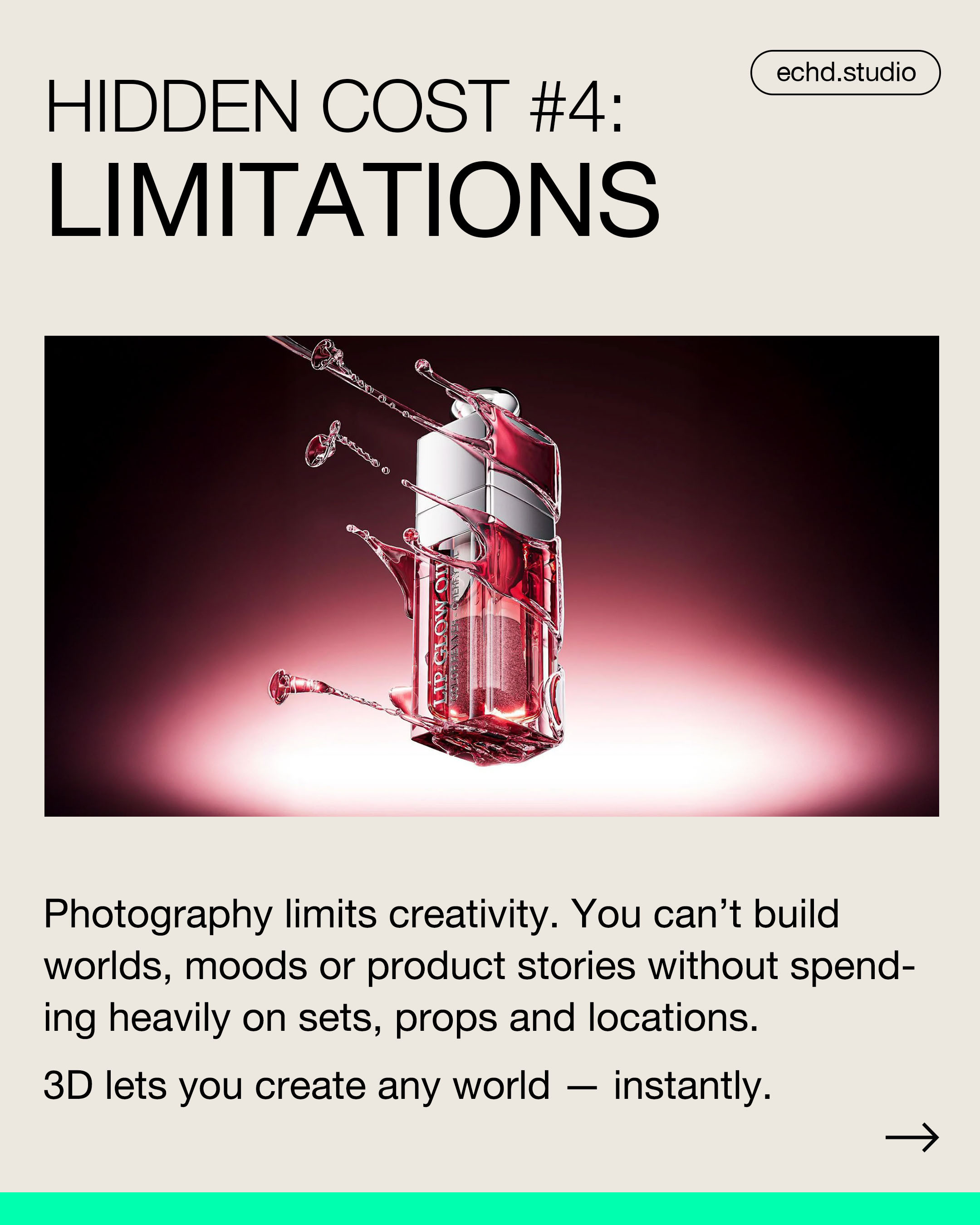 The Real Cost of Not Using 3D