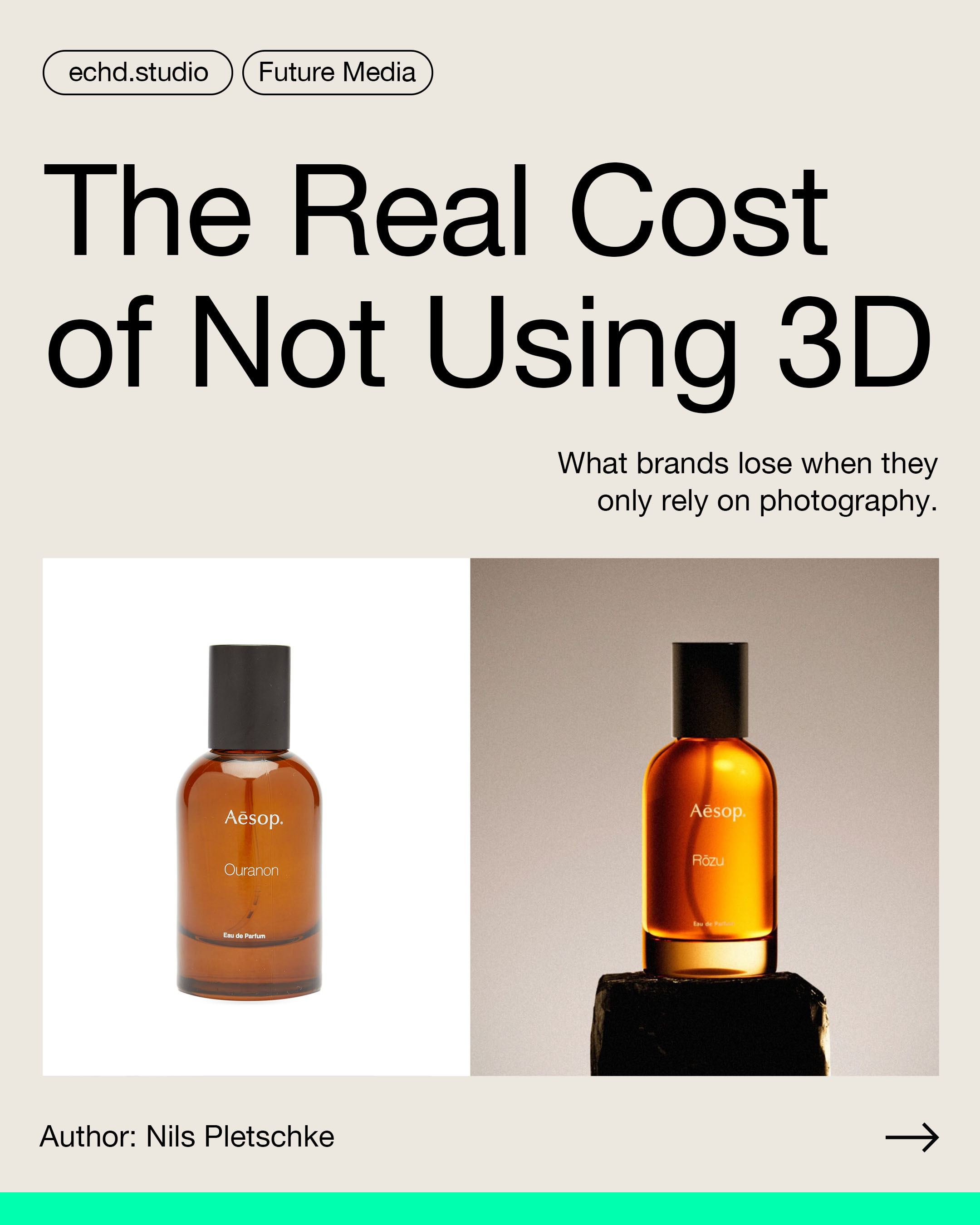 The Real Cost of Not Using 3D